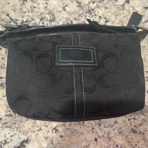 Authentic coach small black bag barely used